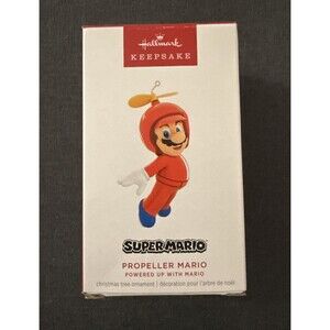 2024 Hallmark Ornament: Nintendo Super Mario Powered Up With Mario Propeller